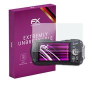 atFoliX Protection Écran Film de verre en plastique compatible avec Pentax Optio WG-2 / WG-2 GPS Verre film protecteur, 9H Hybrid-Glass FX Protection Écran en Verre trempé de plastique