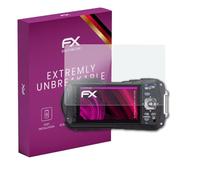 atFoliX Protection Écran Film de verre en plastique compatible avec Pentax Optio WG-3 / WG-3 GPS Verre film protecteur, 9H Hybrid-Glass FX Protection Écran en Verre trempé de plastique