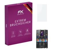 atFoliX Protection Écran Film de verre en plastique compatible avec Pioneer DJM-S11 Verre film protecteur, 9H Hybrid-Glass FX Protection Écran en Verre trempé de plastique
