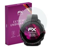 atFoliX Protection Écran Film de verre en plastique compatible avec Polar Grit X Pro Verre film protecteur, 9H Hybrid-Glass FX Protection Écran en Verre trempé de plastique