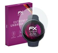 atFoliX Protection Écran Film de verre en plastique compatible avec Polar Pacer Pro Verre film protecteur, 9H Hybrid-Glass FX Protection Écran en Verre trempé de plastique
