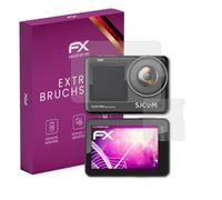 atFoliX Protection Écran Film de verre en plastique compatible avec SJCAM (QUMOX) SJ10 Pro Verre film protecteur, 9H Hybrid-Glass FX Protection Écran en Verre trempé de plastique (Set de 1)