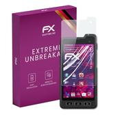 atFoliX Protection Écran Film de verre en plastique compatible avec Sonim XP8 Verre film protecteur, 9H Hybrid-Glass FX Protection Écran en Verre trempé de plastique