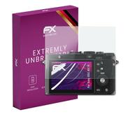 atFoliX Protection Écran Film de verre en plastique compatible avec Sony DSC-RX1R Verre film protecteur, 9H Hybrid-Glass FX Protection Écran en Verre trempé de plastique