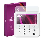 atFoliX Protection Écran Film de verre en plastique compatible avec SumUp Solo Lite Verre film protecteur, 9H Hybrid-Glass FX Protection Écran en Verre trempé de plastique