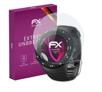 atFoliX Protection Écran Film de verre en plastique compatible avec Suunto Core Verre film protecteur, 9H Hybrid-Glass FX Protection Écran en Verre trempé de plastique