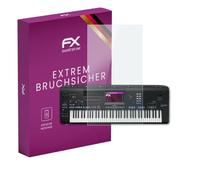 atFoliX Protection Écran Film de verre en plastique compatible avec Yamaha Genos 2 Verre film protecteur, 9H Hybrid-Glass FX Protection Écran en Verre trempé de plastique