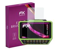 atFoliX Protection Écran Film de verre en plastique compatible avec Zebra WT6400 Verre film protecteur, 9H Hybrid-Glass FX Protection Écran en Verre trempé de plastique