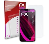 atFoliX Verre film protecteur pour Apple iPhone 14 9H Hybride-Verre