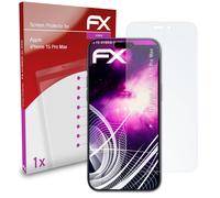 atFoliX Verre film protecteur pour Apple iPhone 15 Pro Max 9H Hybride-Verre