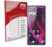 atFoliX Protection Écran Film de verre en plastique compatible avec Google Pixel 7a Verre film protecteur, 9H Hybrid-Glass FX Protection Écran en Verre trempé de plastique