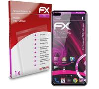atFoliX Verre film protecteur pour Huawei P40 Fullcover 9H Hybride-Verre
