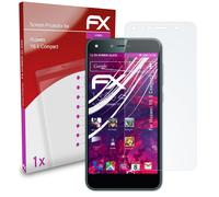 atFoliX Verre film protecteur pour Huawei Y6 II Compact 9H Hybride-Verre