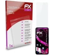 atFoliX Protection Écran Film de verre en plastique compatible avec Nothing Phone (1) Verre film protecteur, 9H Hybrid-Glass FX Protection Écran en Verre trempé de plastique