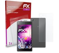 atFoliX Verre film protecteur pour Sony Xperia Z5 Compact 9H Hybride-Verre