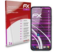 atFoliX Protection Écran Film de verre en plastique compatible avec Xiaomi Redmi Note 8 2019 Verre film protecteur, 9H Hybrid-Glass FX Protection Écran en Verre trempé de plastique
