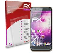 atFoliX Verre film protecteur pour ZTE Blade V7 9H Hybride-Verre