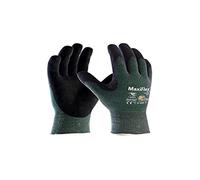ATG 34-8743 MaxiFlex® CutTM Gant Anti-Coupure Niveau 3B Gris/Vert Taille 10