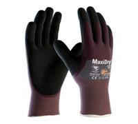 ATG ATG Gants MaxiDry® 56-425 Taille 10 violet/noir Nylon EN 388 EPI II Quantité:12