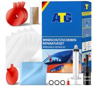 ATG Kit Réparation Pare-Brise Voiture - Répare Impact, Fissure & Éclat, Résine Haute Résistance, Kit Pare Brise Complet, Réparation Rapide Sans Garage