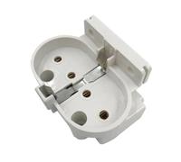 ATGADNXMUW Base de lumière UV blanche 2G11 PL H, support de lampe Tube 2A 500V, convertisseur de douille de lampe fluorescente T110, accessoires d'éclairage Led de bureau