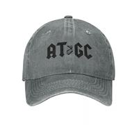 ATGC Biologie moléculaire Génétique Casquettes de Baseball Snapback Denim Chapeaux Extérieur Ajustable Casquette Hip Hop Baseball Chapeau de Cow-Boy Cadeau Mode imprimé Coton