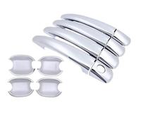 ATGCBCAUF Coques De Poignées De Porte Chromées Pour Peugeot 308 T7 308SW SW CC RCZ 2008 2009 2010 2011 2012 2013 Poignée Extérieure