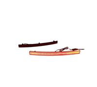 ATGCBCAUF Feu Stop Surélevé pour C&hevrolet pour Corvette C7 2014-2019 Feux De Freinage Arrière Feux Antibrouillard Arrière LED Rouges Réflecteur De Pare-Chocs Arrière De Voiture(2pcs Red Lens)