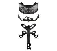 ATGCBCAUF Phares Avant pour Moto pour CBR900RR CBR929RR 2000 2001 Phare Avant De Moto Support De Carénage Phare De Motocross(with 2 Bracket)