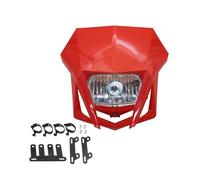 ATGCBCAUF Phares Avant pour Moto pour Suzuki DRZ RMZ RM 85 125 250 Phare De Moto Phare De Motocross Phare De Motocross Phare De Motocross(Red)