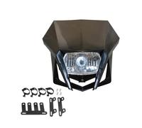 ATGCBCAUF Phares Avant pour Moto pour XR CRF 150 230 250 450 Phare De Moto Phare De Motocross Phare De Motocross Phare De Motocross(Black)