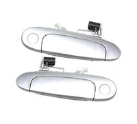 ATGCBCAUF Poignée De Porte Décorative Coppia Di Maniglie Esterne Per Portiere Anteriori Sinistra E Destra Per Toyota Per Echo 2000 2001 2002 2003 2004 2005 Colore Argento