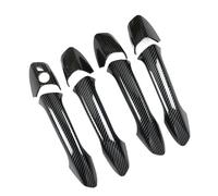 ATGCBCAUF Poignée De Porte Décorative Coques De Poignées De Porte Extérieures Aspect Carbone Pour W204 C300 C350 C250 C63 AMG