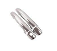 ATGCBCAUF Poignée De Porte Décorative Pour Peugeot 208 2012 2013 2014 2015 2016 2017 2018 2019 Garniture De Poignée De Porte Chromée Car Styling(2 door)