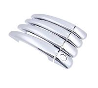ATGCBCAUF Poignée De Porte Décorative Pour Peugeot 407 SW Coupé 2003 2004 2005 2006 2007 2008 2009 2010 Ensemble De Garnitures De Poignées De Porte Chromées Pour Voiture En ABS(Handle 4 Door)