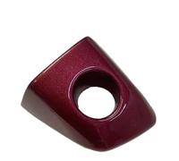 ATGCBCAUF Poignée De Porte Extérieure Avant Gauche Sans Chrome Trou De ouvercle De Verrouillage Garniture Pour A6 C7 Avant A7 4G A8 D4 S6 LHD 4H1837879 Poignée Extérieure(Bullred)