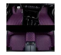 ATGCBCAUF pour P&orsche pour Taycan 2019-2023 Tapis De Sol De Voiture Personnalisés Tapis De Sol Imperméables Tapis Coussinets De Pied en Cuir Tapis De Sol Voiture(Purple)