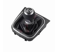 ATGCBCAUF pour VW pour Golf 5 6 MK5/6 pour Scirocco(2009) Pommeau De Levier De Vitesse Manuel avec Soufflet De Protection 5 6 Vitesses. Pommeau Levier Vitesse(Silver 6 Speed)