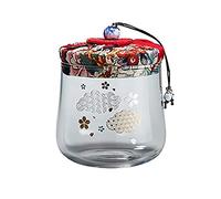 ATGQBCF Urne pour Animaux Maison comme Mémorial Urnes Funéraires Urnes Crémation Adultes Enfants Urne pour Animaux Compagnie Magasin Verre Une Monuments Funéraires(2)