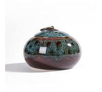 ATGQBCF Urne pour Animaux Urne Animaux Compagnie Céramique Faite Main Petits Chiens Chats Lapins Petits Animaux Mémorial Crémation Cendres Funéraire Urne Monuments Funéraires(1)