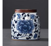 ATGQBCF Urne pour Animaux Urnes Crémation Céramique Funérailles Pet Chat Chien Mémorial Souvenir Cendres Conteneur Bocaux Cercueil Columbarium Monuments Funéraires(3)