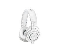ATH M50xWH - M Series - écouteurs - circum-aural - filaire - jack 3,5mm - blanc