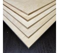 AtHaus Contreplaqué 6mm | Panneaux multiplis | Feuilles de bois | Panneaux en bois | Contreplaqué bouleau | Découpes au choix: 110x60 cm