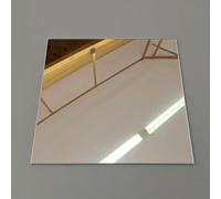 AtHaus® Miroir Acrylique 3 mm incassable, Flexible et léger | Surface réfléchissante décorative sur Mesure | Carreaux pour projets DIY | Couleur : Argent | Taille: 80x30 cm