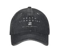 ATHBUPHMU Death Stranding 2 on The Beach Baseball Casquette de Baseball VI deo délavée usée Joueur Couvre-Chef Unisex Outdoor All Seasons Travel Soft Casques Soft