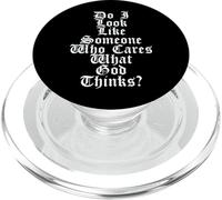 Athée : Est-ce Que J'Ai l'air de Quelqu'un Qui se Soucie de PopSockets PopGrip pour MagSafe