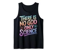 Athée There is No God Only Science Débardeur