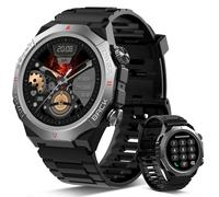 Atheewon Militaire Montre Connectée Homme Femme avec Appel Bluetooth, 1.39" HD Smartwatch Motre Sport avec 110+ Modes Sportifs, Podometre Cardiofrequencemetre Sommeil