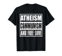 Athéisme, Communisme et Amour Libre Vintage T-Shirt