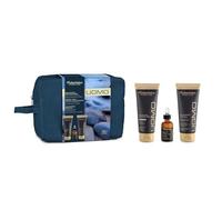Athéna à base de plantes | Baume après-rasage hydratant apaisant 100 ml, revitalisant pour le visage à l'acide hyaluronique 30 ml, shampooing douche énergisant et rafraîchissant, fabriqué en Italie